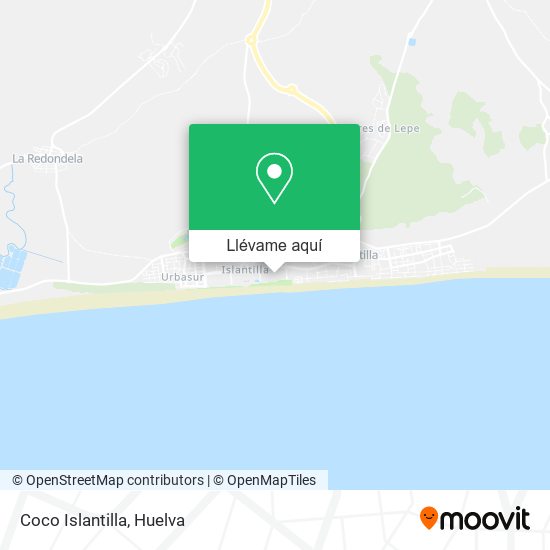 Mapa Coco Islantilla