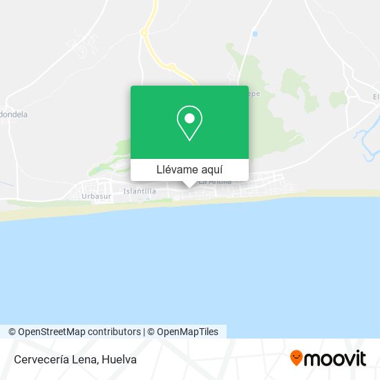 Mapa Cervecería Lena