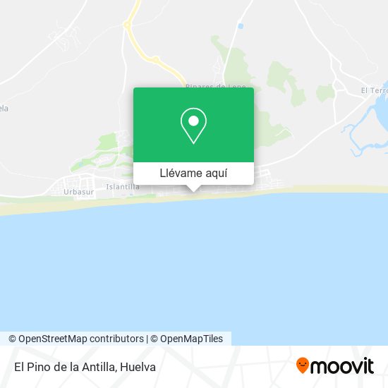 Mapa El Pino de la Antilla