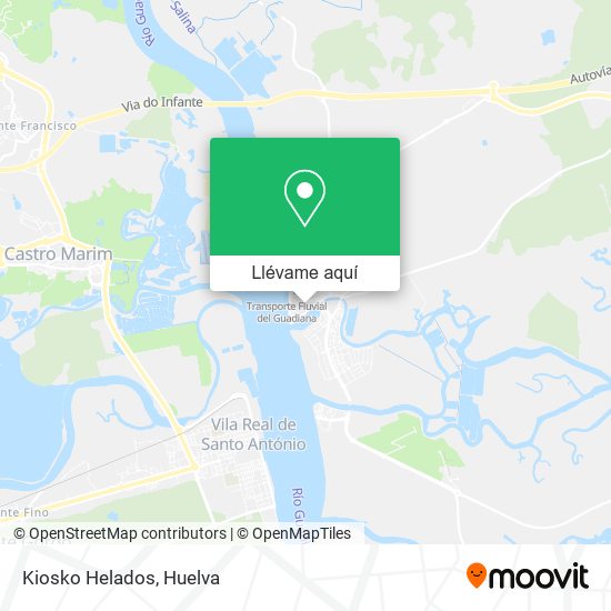 Mapa Kiosko Helados
