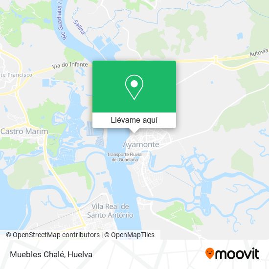 Mapa Muebles Chalé