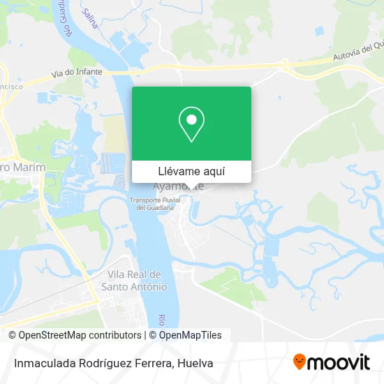 Mapa Inmaculada Rodríguez Ferrera