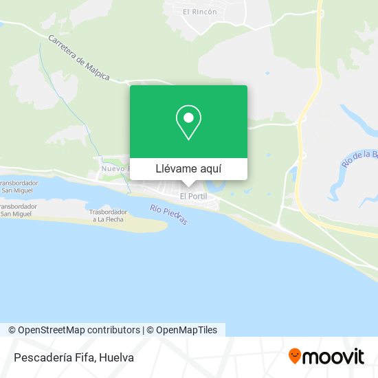 Mapa Pescadería Fifa