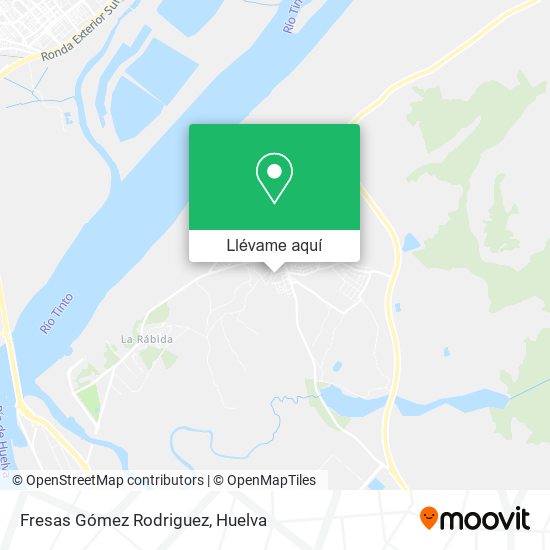 Mapa Fresas Gómez Rodriguez