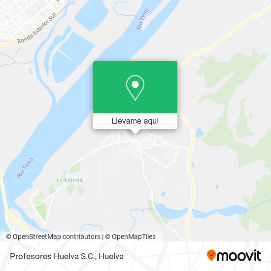 Mapa Profesores Huelva S.C.