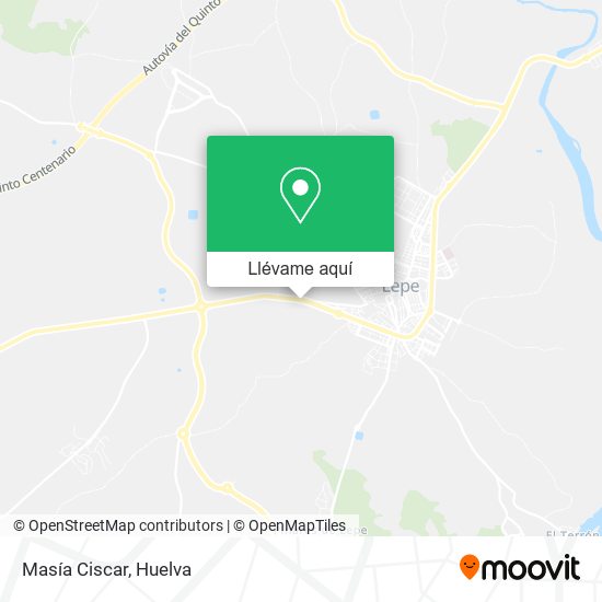 Mapa Masía Ciscar