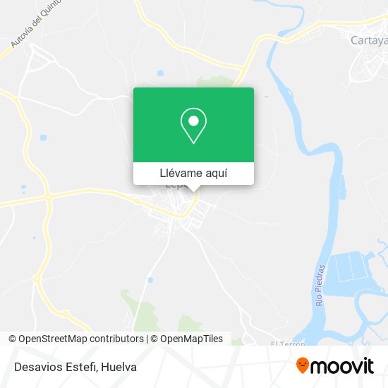Mapa Desavios Estefi
