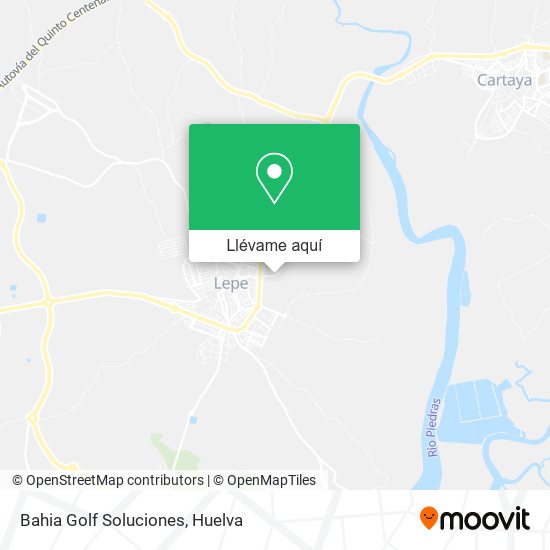 Mapa Bahia Golf Soluciones