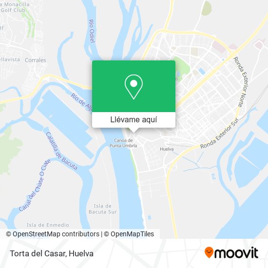 Mapa Torta del Casar