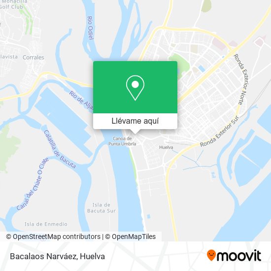 Mapa Bacalaos Narváez