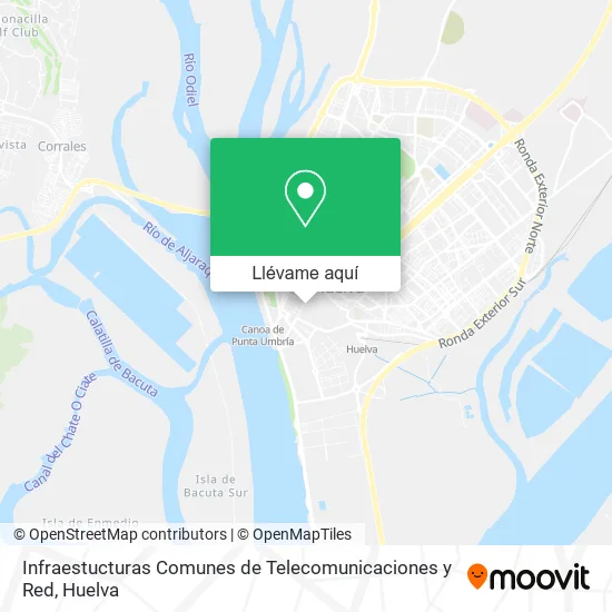 Mapa Infraestucturas Comunes de Telecomunicaciones y Red