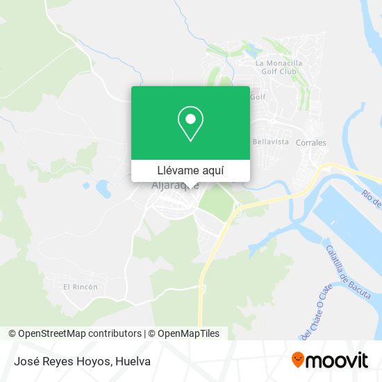 Mapa José Reyes Hoyos
