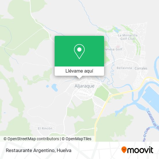 Mapa Restaurante Argentino