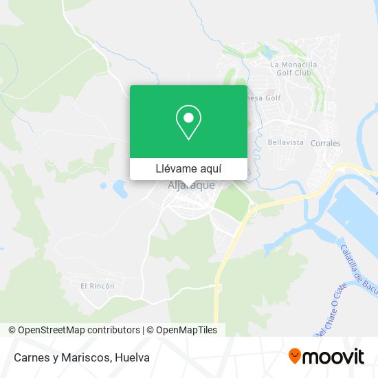 Mapa Carnes y Mariscos