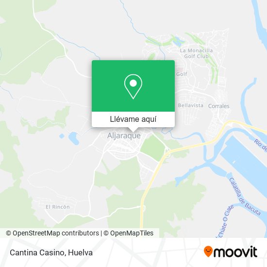 Mapa Cantina Casino