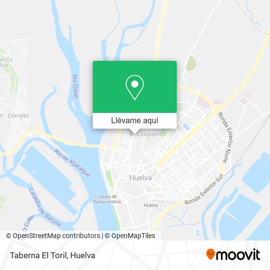 Mapa Taberna El Toril
