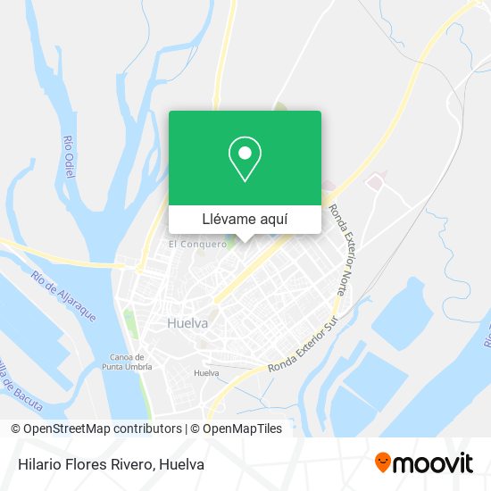 Mapa Hilario Flores Rivero