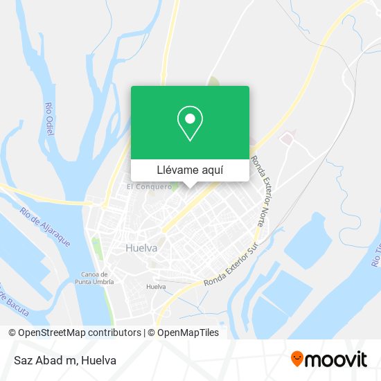 Mapa Saz Abad m