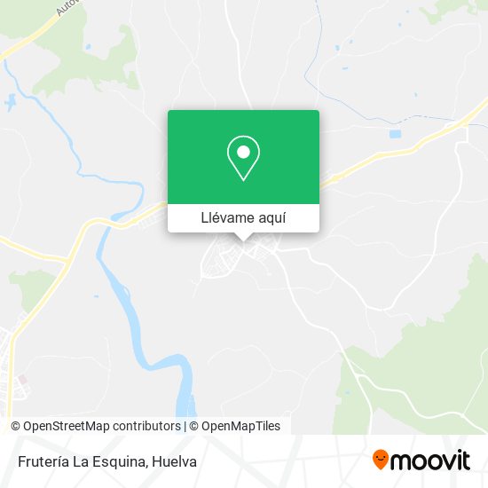 Mapa Frutería La Esquina