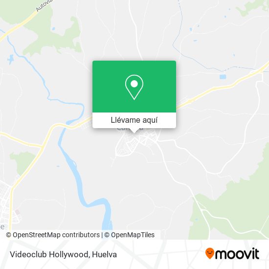 Mapa Videoclub Hollywood