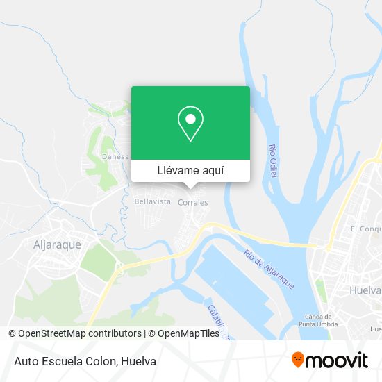 Mapa Auto Escuela Colon