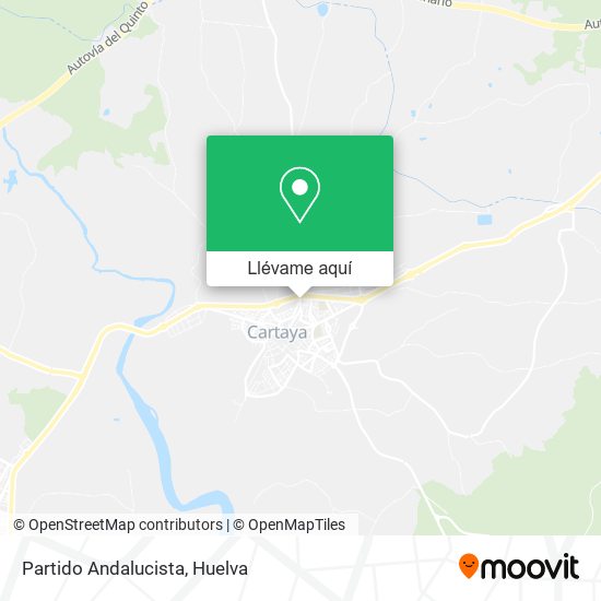 Mapa Partido Andalucista