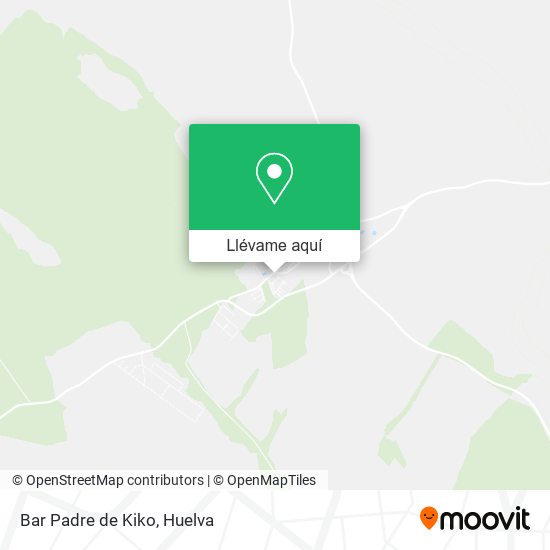 Mapa Bar Padre de Kiko