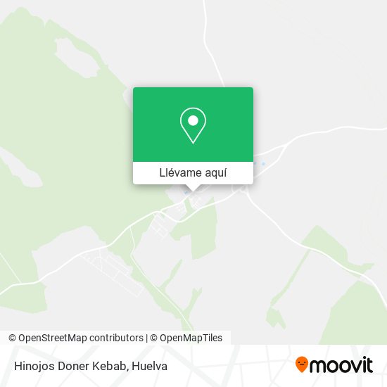 Mapa Hinojos Doner Kebab