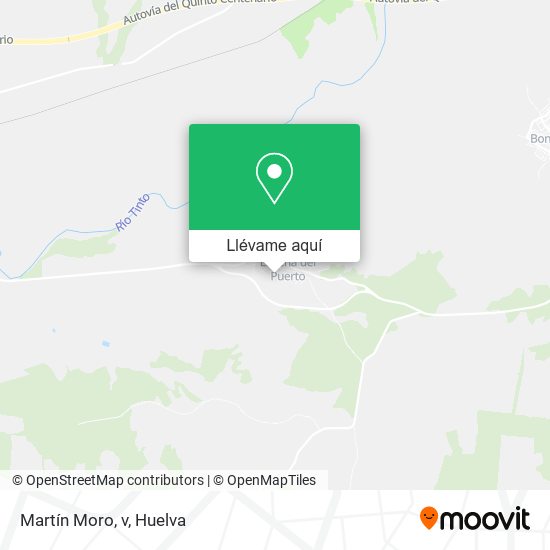Mapa Martín Moro, v
