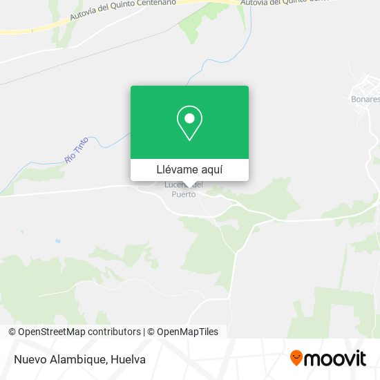 Mapa Nuevo Alambique