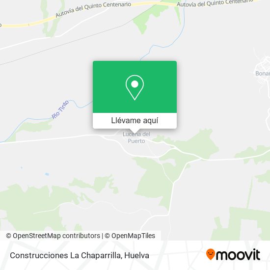Mapa Construcciones La Chaparrilla