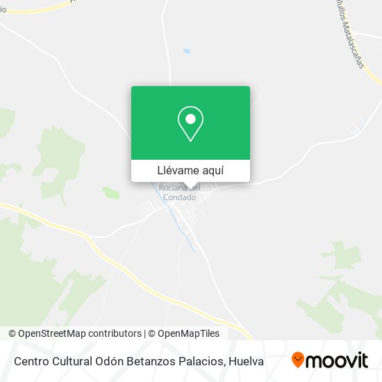 Mapa Centro Cultural Odón Betanzos Palacios