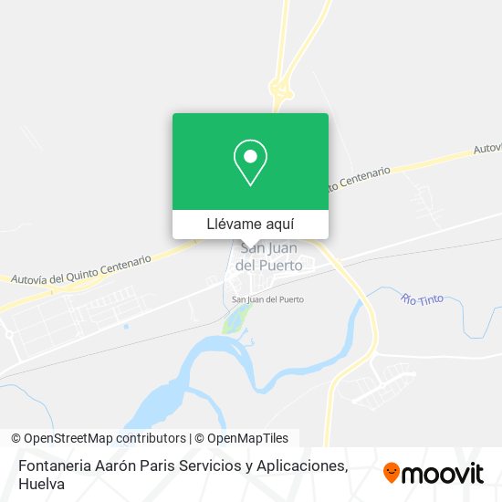 Mapa Fontaneria Aarón Paris Servicios y Aplicaciones