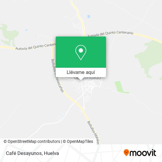 Mapa Café Desayunos