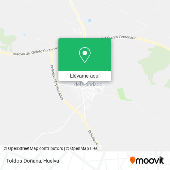 Mapa Toldos Doñana