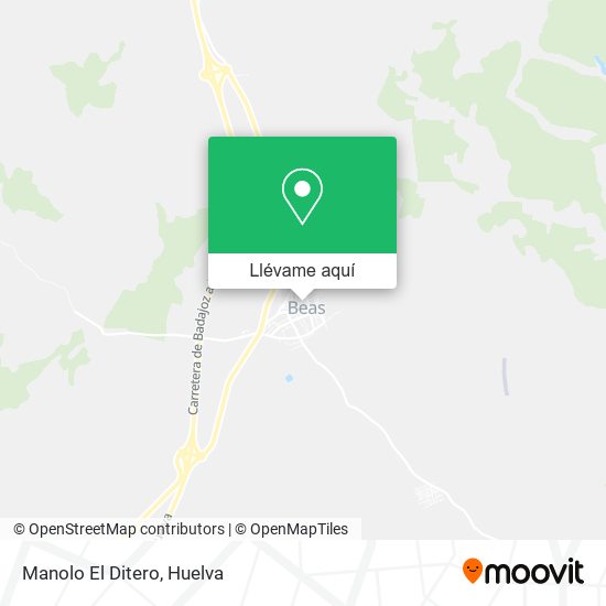 Mapa Manolo El Ditero