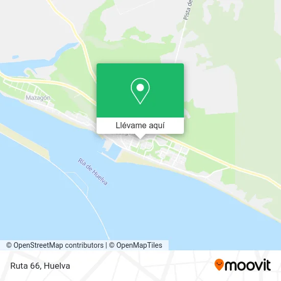 Mapa Ruta 66