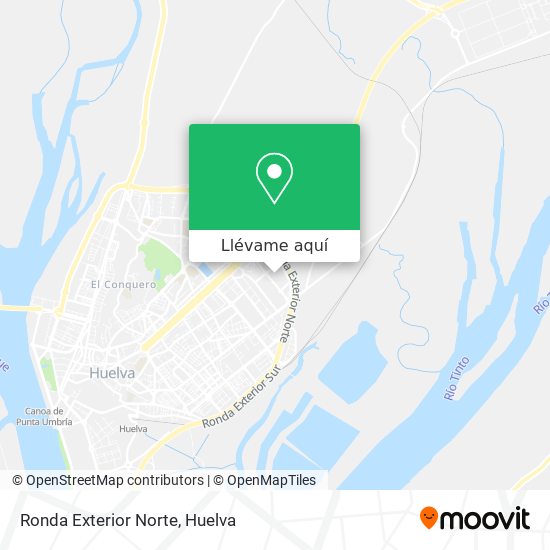 Mapa Ronda Exterior Norte