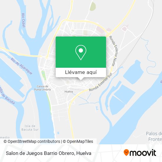 Mapa Salon de Juegos Barrio Obrero
