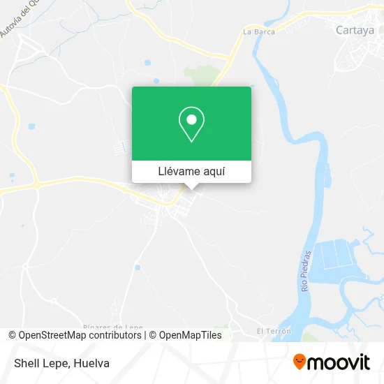 Mapa Shell Lepe