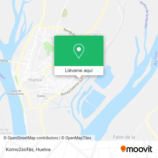 Mapa Komo2sofás