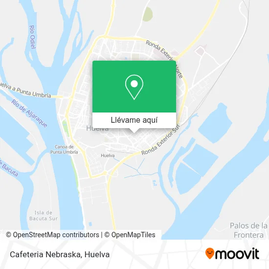 Mapa Cafeteria Nebraska