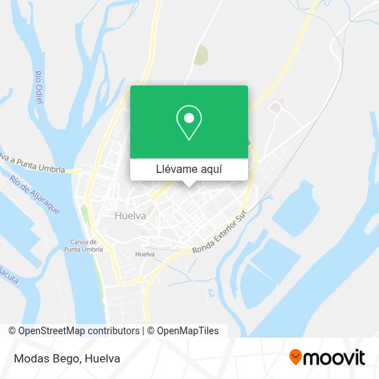 Mapa Modas Bego