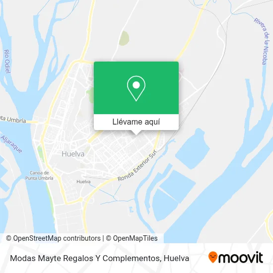 Mapa Modas Mayte Regalos Y Complementos