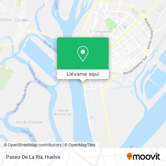 Mapa Paseo De La Ría
