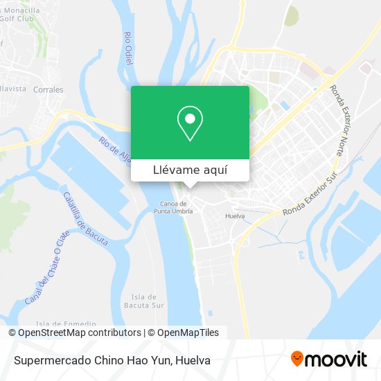 Mapa Supermercado Chino Hao Yun