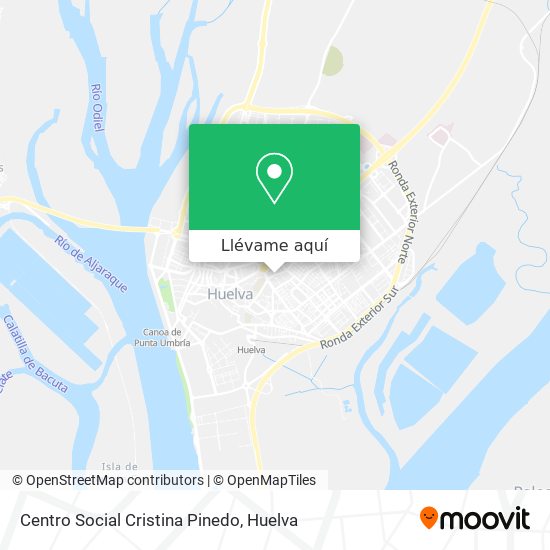 Mapa Centro Social Cristina Pinedo