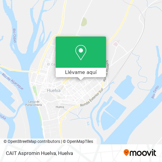 Mapa CAIT Aspromin Huelva