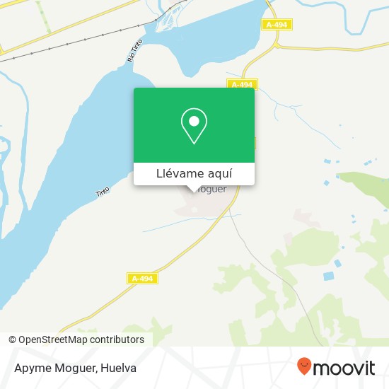 Mapa Apyme Moguer