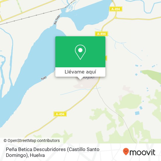 Mapa Peña Betica Descubridores (Castillo Santo Domingo)